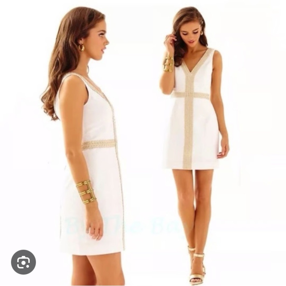 Lilly Pulitzer Bentley Shift Dress in Resort White